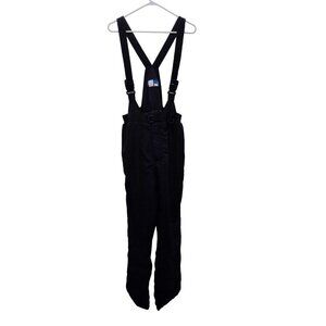 Iceburg Men's Black Snow Pants with suspenders Size L